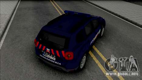 Dacia Duster Jandarmeria para GTA San Andreas
