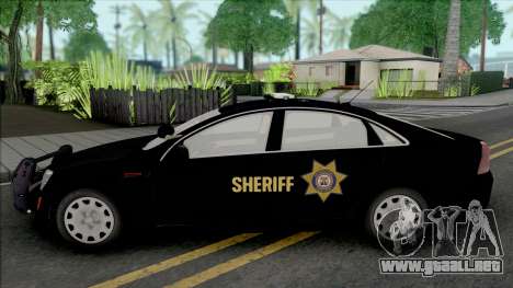 Chevrolet Caprice 2013 Sheriff Police para GTA San Andreas