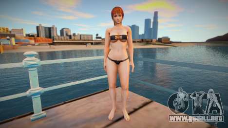 Phase hot black bikini from Dead or Alive 5 para GTA San Andreas