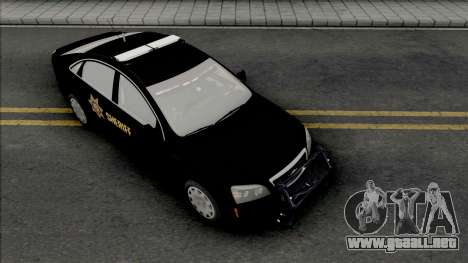 Chevrolet Caprice 2013 Sheriff Police para GTA San Andreas