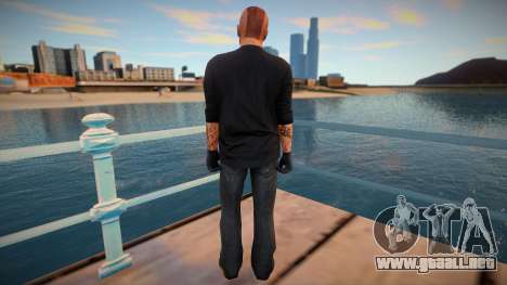 Trabajador de salón de tatuajes de GTA V para GTA San Andreas