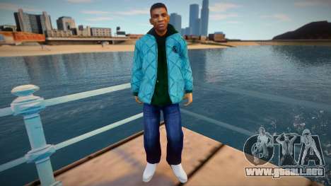 Afroamericano en chaqueta para GTA San Andreas