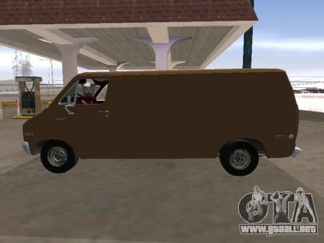 Dodge Tradesman 200 1972 Van Long Chasis para GTA San Andreas