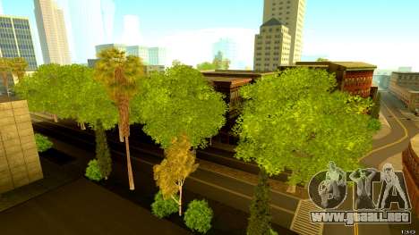 Hermosa vegetación para GTA San Andreas