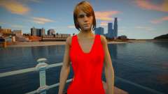 Emma Watson red dress para GTA San Andreas