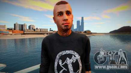 Trabajador de salón de tatuajes de GTA V para GTA San Andreas