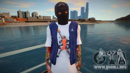 Bandido enmascarado (buena piel) para GTA San Andreas