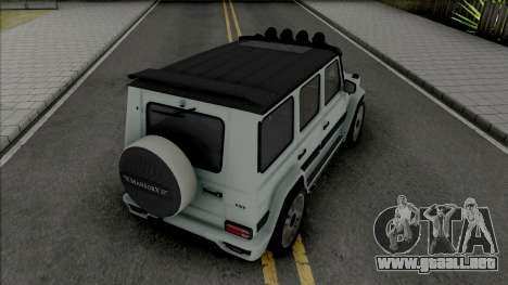 Mercedes-AMG G63 Mansory Gronos para GTA San Andreas