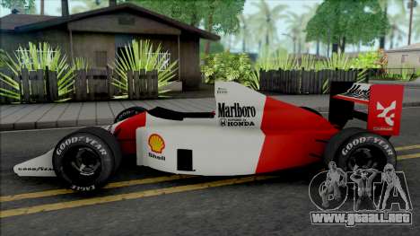 McLaren MP4-6 Ayrton Senna (Formula 1) para GTA San Andreas