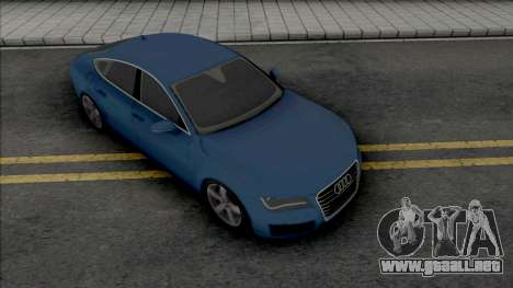 Audi A7 2010 para GTA San Andreas