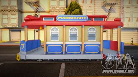 Mario Kart 8 Tram M para GTA San Andreas