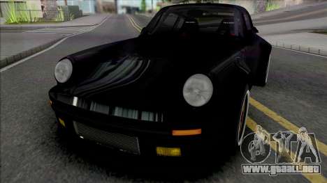 Porsche 911 Turbo Wangan Midnight Black Bird para GTA San Andreas