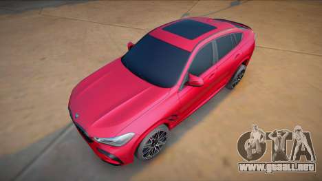 BMW X6M Competition 2020 (good model) para GTA San Andreas