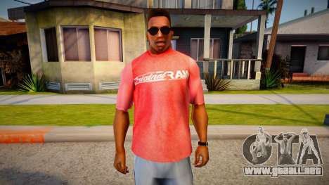 New T-Shirt - tshirtproblk para GTA San Andreas