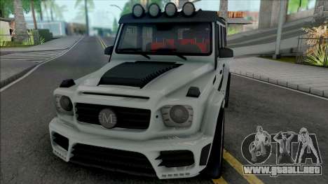 Mercedes-AMG G63 Mansory Gronos para GTA San Andreas