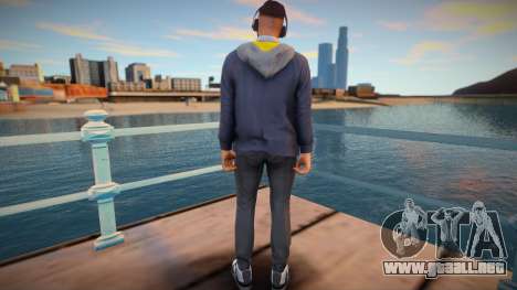 Dude en auriculares de GTA Online para GTA San Andreas