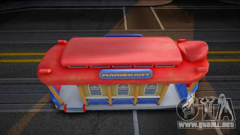 Mario Kart 8 Tram M para GTA San Andreas