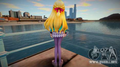 Megatagmesion Neptunia Skin v4 para GTA San Andreas