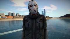 Personaje de GTA Online en una máscara y chaleco antibalas para GTA San Andreas