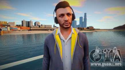 Dude en auriculares de GTA Online para GTA San Andreas