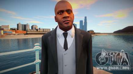 Franklin en una chaqueta para GTA San Andreas