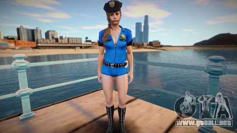 Claire Sexy Sheriff para GTA San Andreas