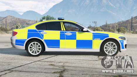 BMW 530d (F10) 2013〡British Policía