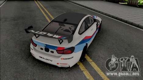 BMW M4 GT4 para GTA San Andreas