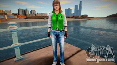 Dead Or Alive 5 - Hitomi (Costume 2) v5 para GTA San Andreas