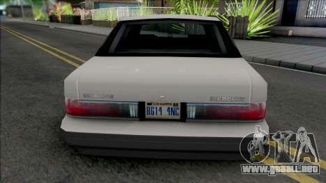 Mercury Sable GS 1989 Lowpoly para GTA San Andreas