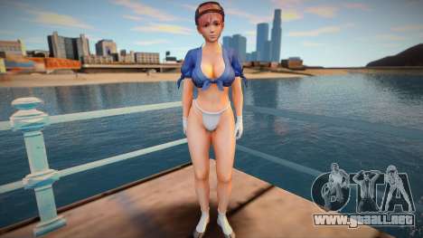 Honoka Famitsu Swinsuit para GTA San Andreas