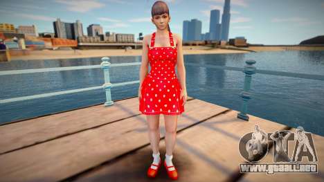 Kasumi Costume 30 Overalls para GTA San Andreas