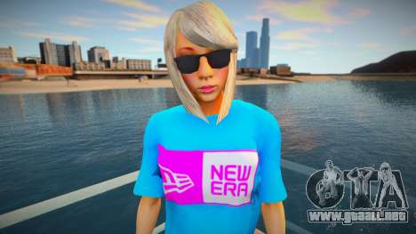 Chica rubia para GTA San Andreas