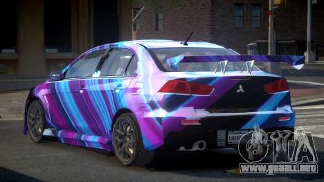 Mitsubishi Evo X SP S4 para GTA 4