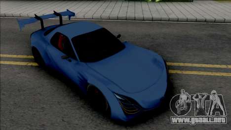 Mazda RX-7 FD3S BN-Sport Furai Face para GTA San Andreas