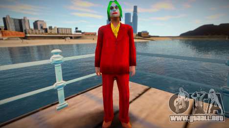 Joker skin by Persh para GTA San Andreas