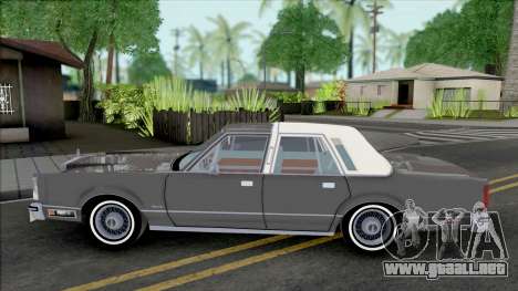 Lincoln Town Car 1986 Grey para GTA San Andreas