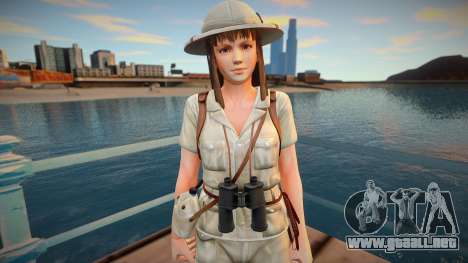 Dead Or Alive 5 - Hitomi (Costume 5) v2 para GTA San Andreas