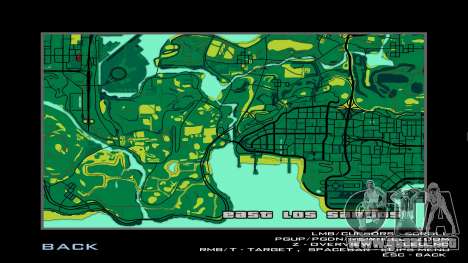 MAPA en el estilo de MTN DEW para GTA San Andreas