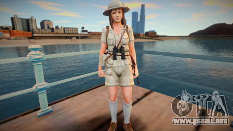 Dead Or Alive 5 - Hitomi (Costume 5) v2 para GTA San Andreas