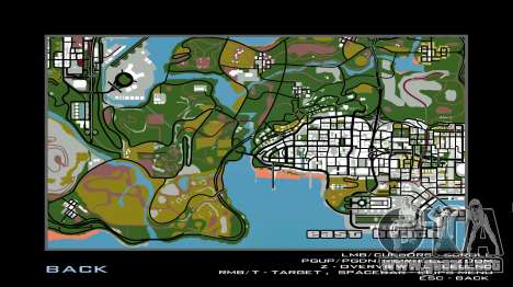 Nuevo mapa del juego para GTA San Andreas