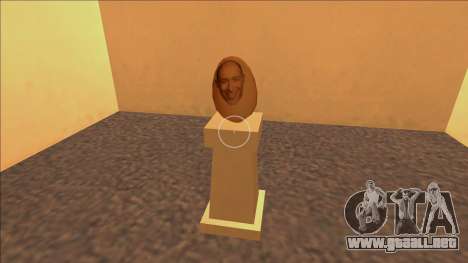 Gordon huevo en chocolate para GTA Vice City