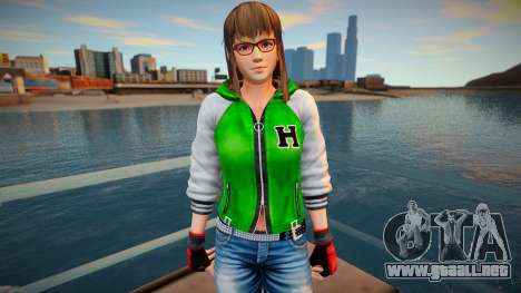 Dead Or Alive 5 - Hitomi (Costume 2) v5 para GTA San Andreas