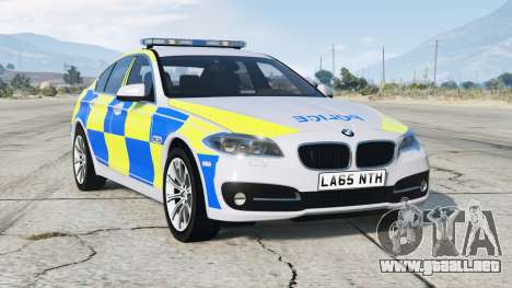 BMW 530d (F10) 2013〡British Policía