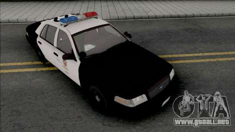 Ford Crown Victoria 2000 CVPI LAPD para GTA San Andreas