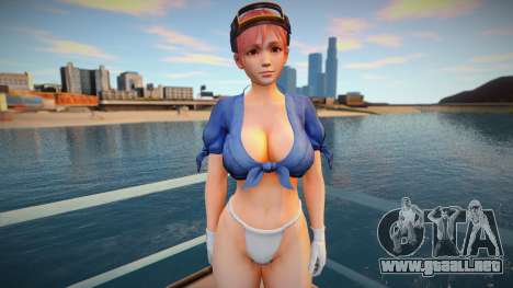 Honoka Famitsu Swinsuit para GTA San Andreas
