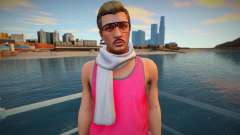 Hipster en una camiseta rosa de GTA Online para GTA San Andreas