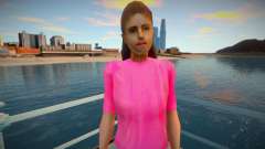 Chica en rosa para GTA San Andreas