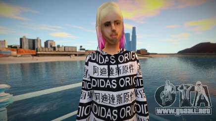 Chica de moda para GTA San Andreas