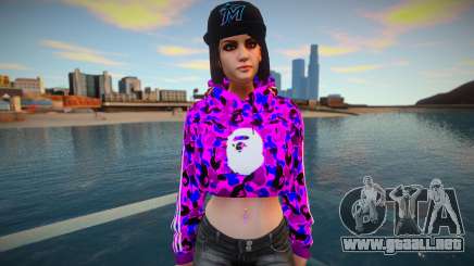 GTA Online Female Assistant V3 Diva Outfit para GTA San Andreas